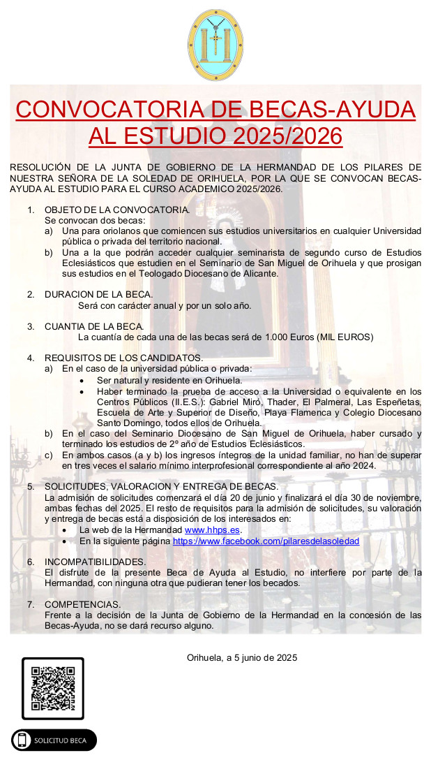 becas 2025 2026